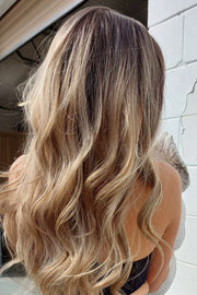 Brown ombre