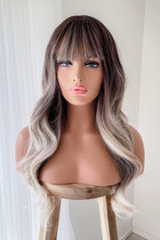 BONNIE - BLONDE OMBRE FRINGE WIG