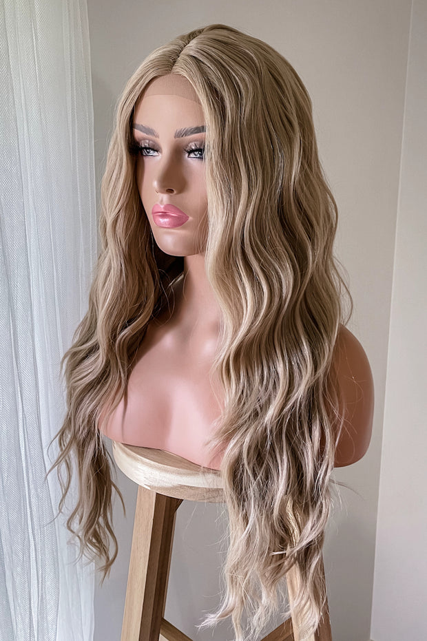 Lace front wig