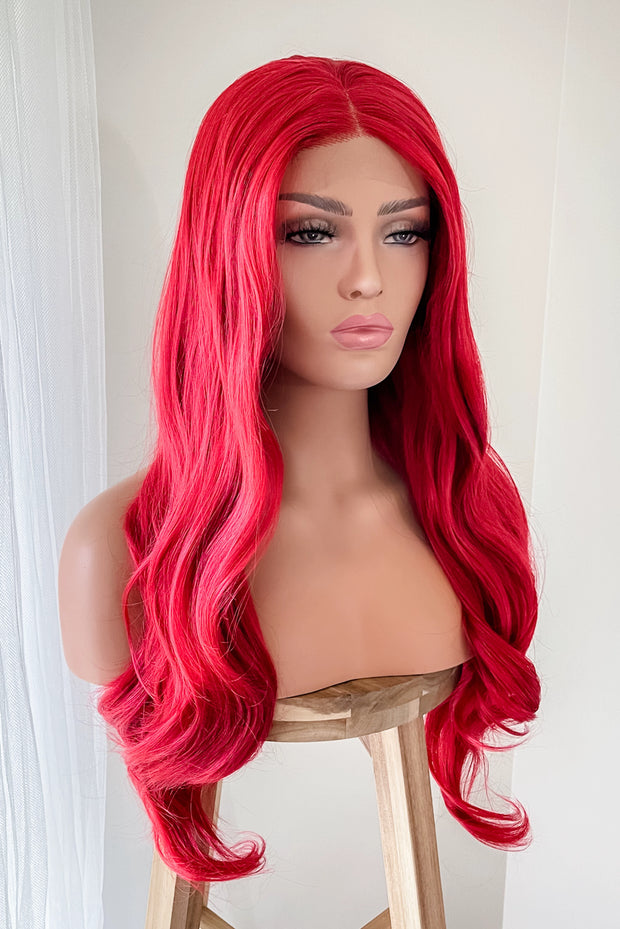 Lace front wig