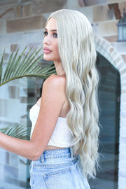 Lace front wig