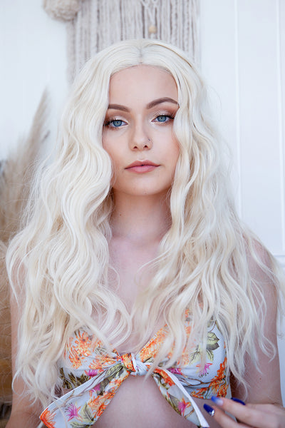 Blonde wig