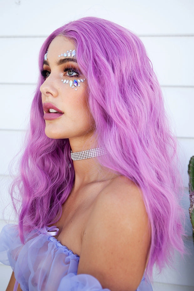 Purple wig