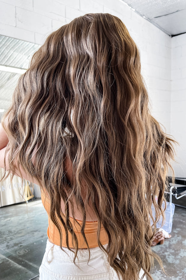 Long wavy