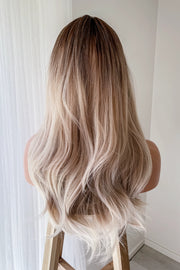 EMILIE - BLONDE OMBRE FRINGE WIG