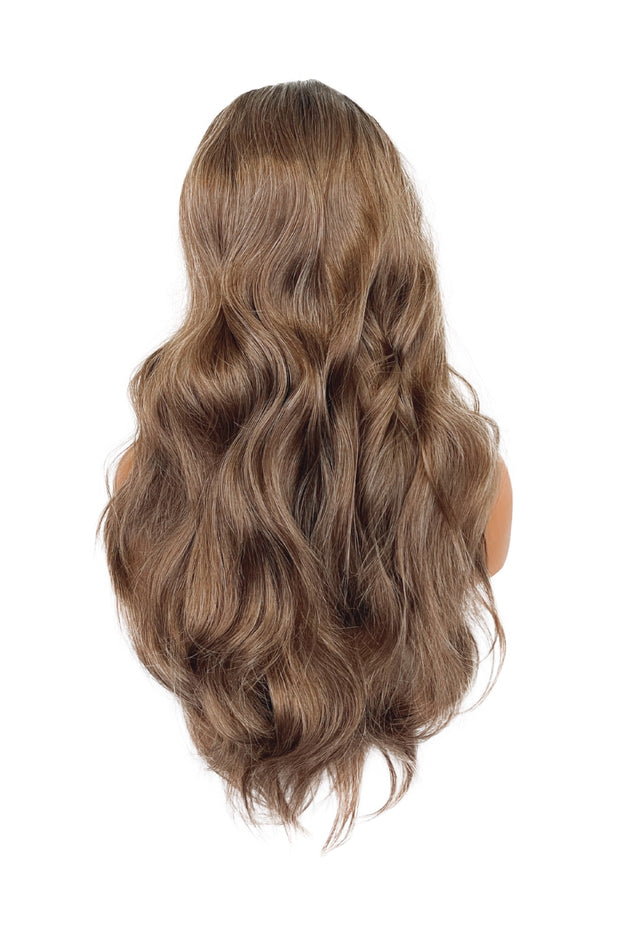 long wavy wig
