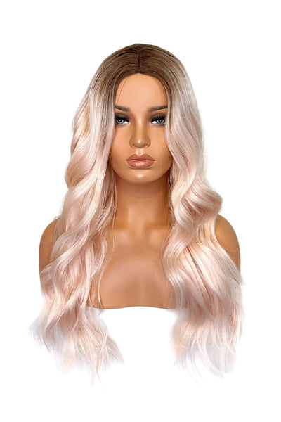 Pink wig