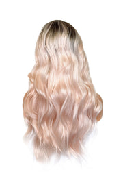 Long pink curls