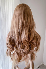 long blonde wig