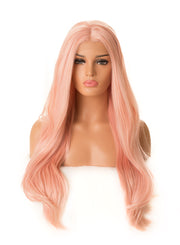 Pink wig