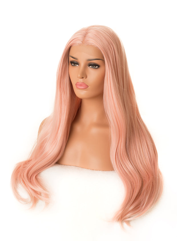 Lace front wig