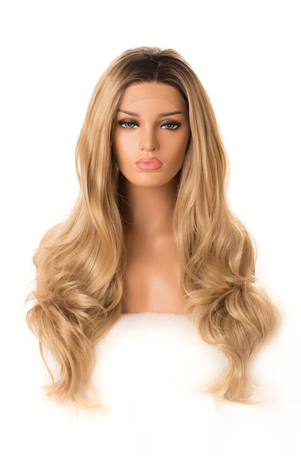 Lace front wig