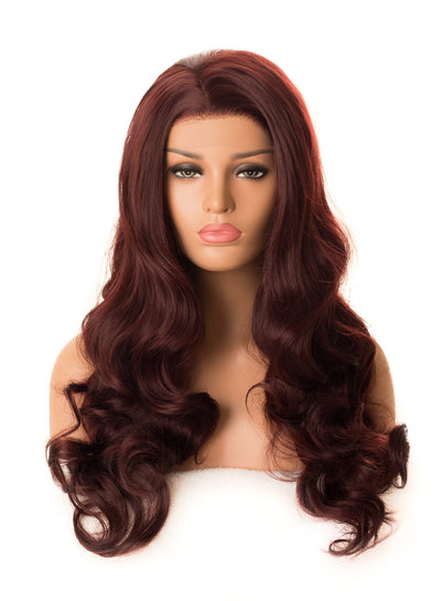 Lace front wig