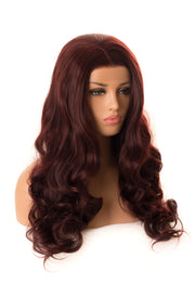 Dark brown wig