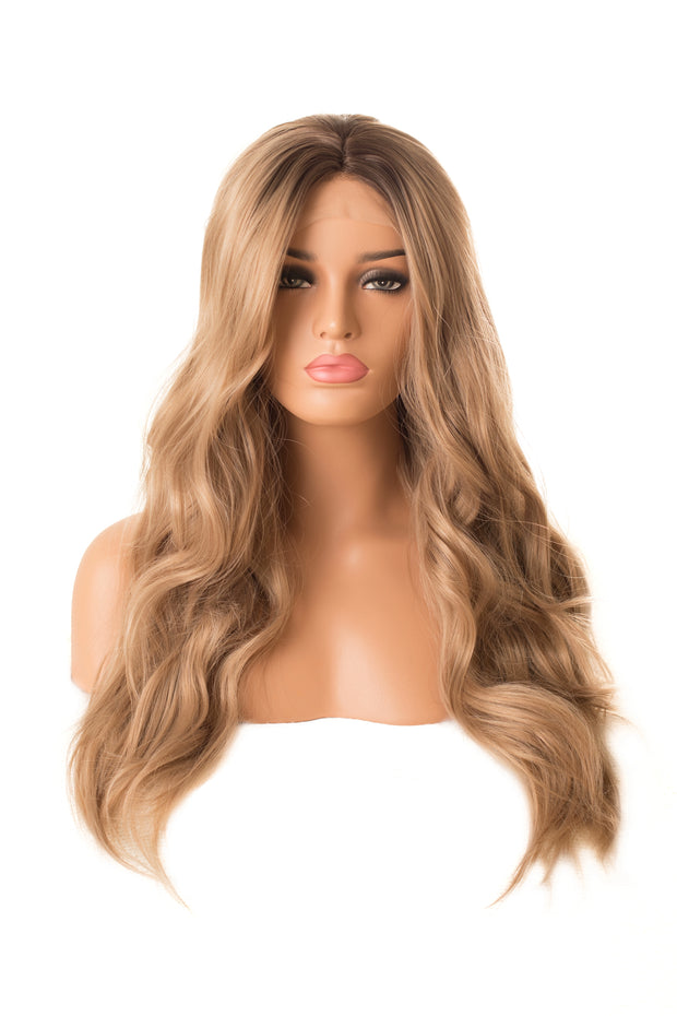 Lace front wig