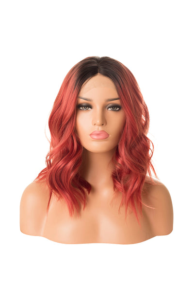 Short wavy wig