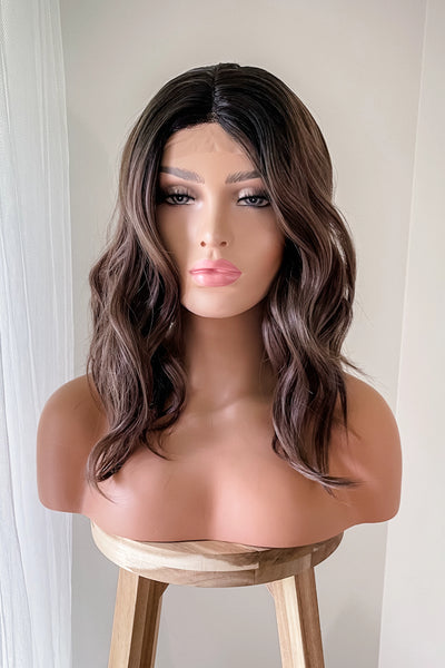 Lace front wig
