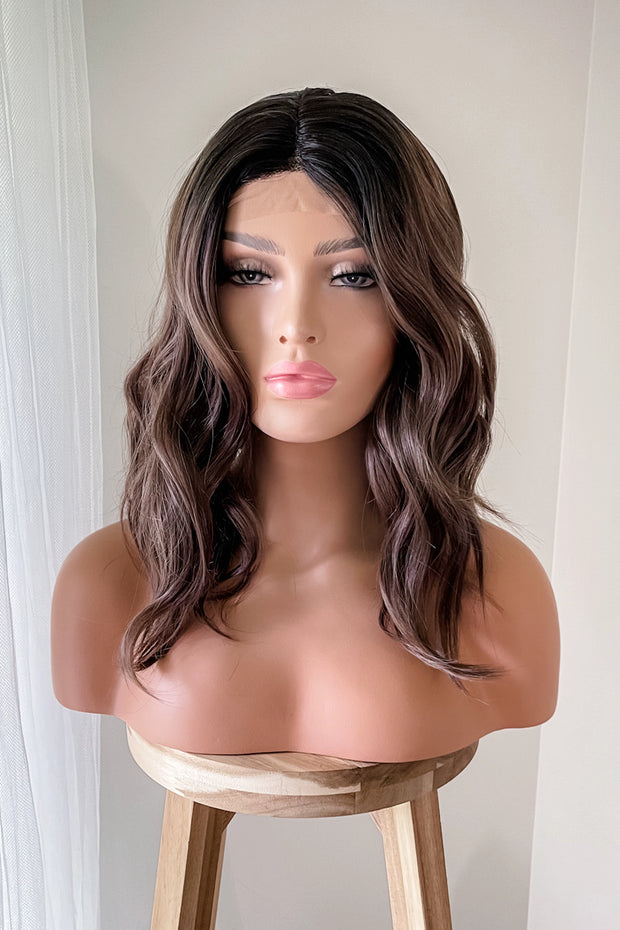 Lace front wig