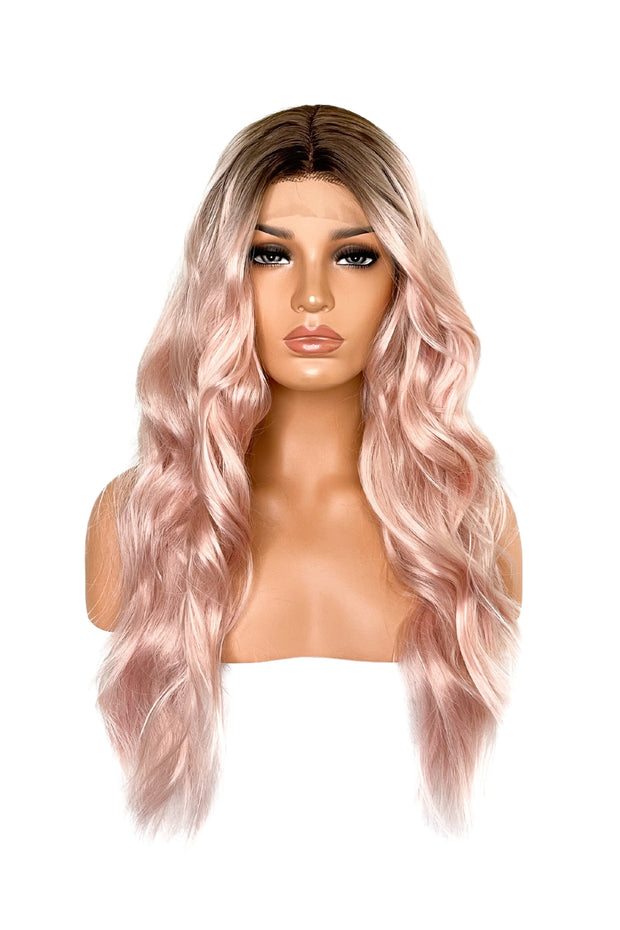Lace front wig