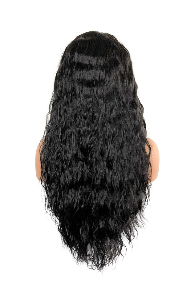 Long curly wig